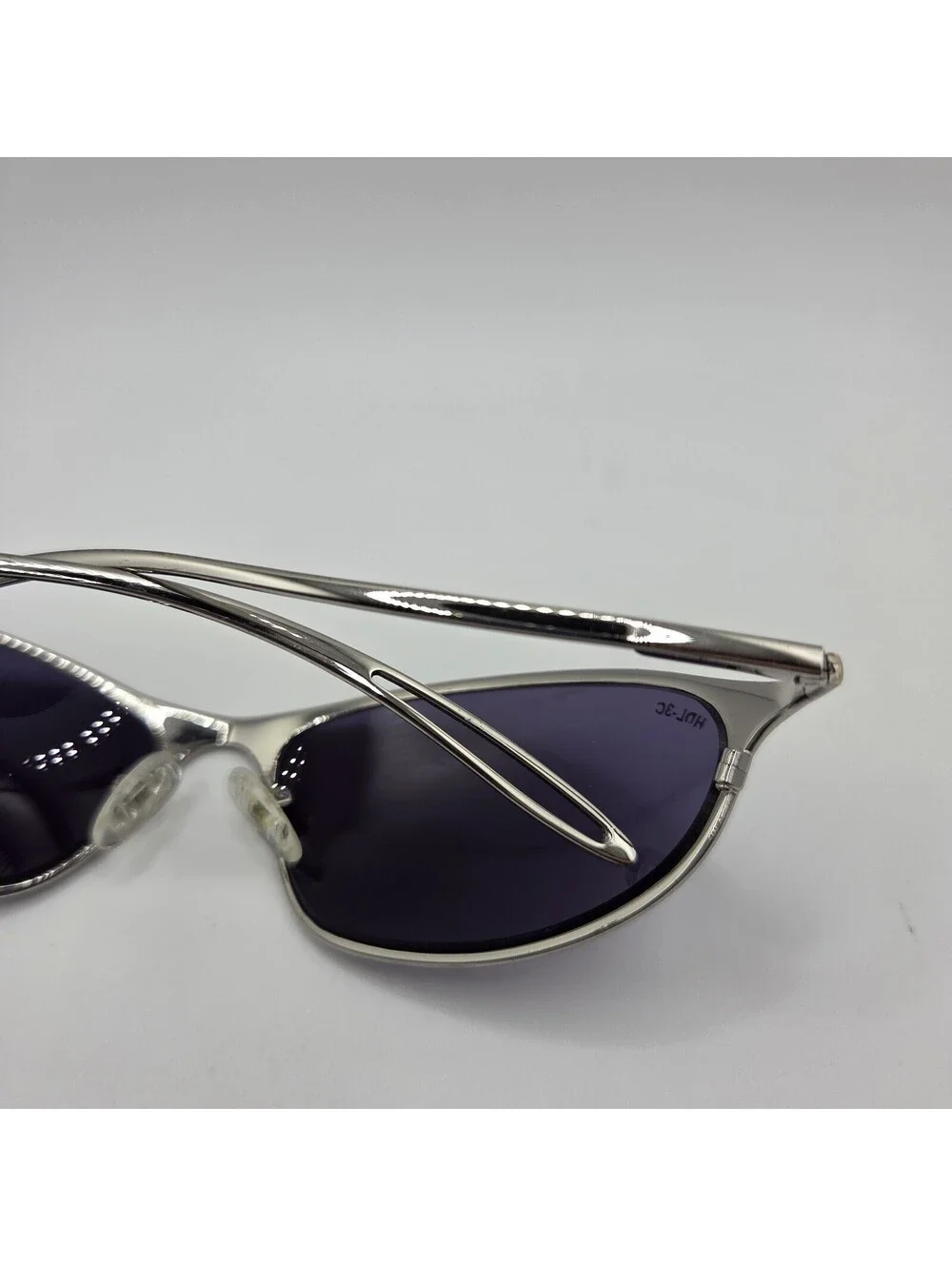 Rare Discontinued Coloreyes Sunglasses 2R Italy - Color Eyes Glasses - Silver